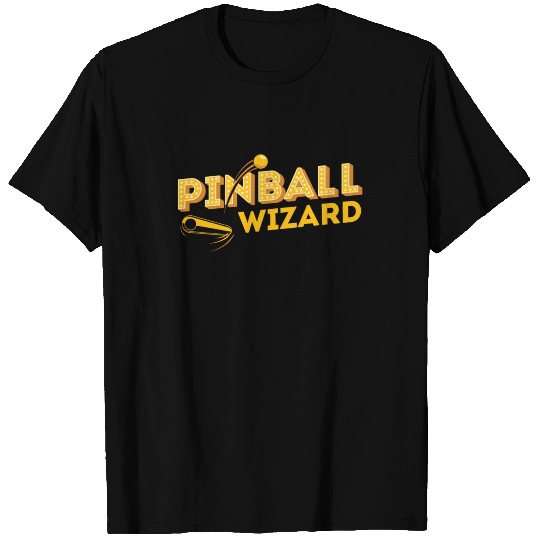 Pinball Wizard Retro Vintage Multiball Pinball T Shirts