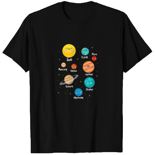 Solar System Planets Astronomy T Shirts