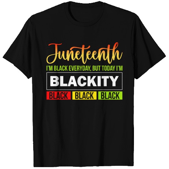 Blackity Heartbeat Black Patriotic Juneteenth T Shirts
