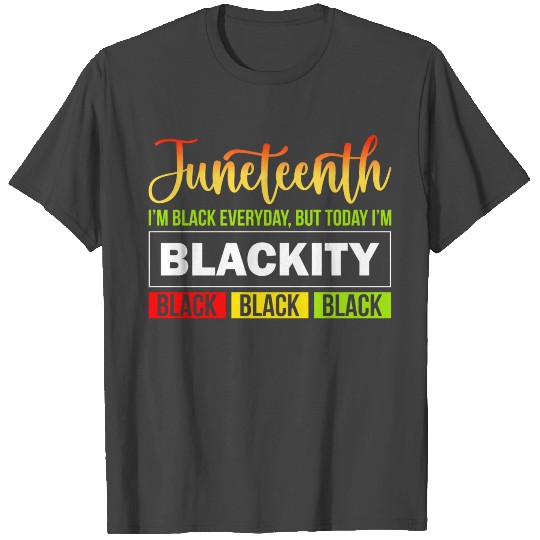Blackity Heartbeat Black Patriotic Juneteenth T Shirts