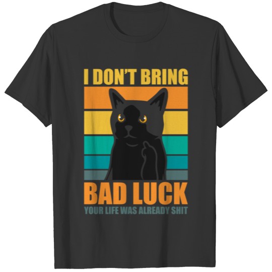 Superstition Black Cat T-shirt