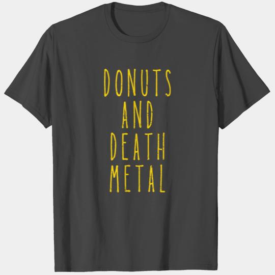 Donuts And Death Metal T Shirts