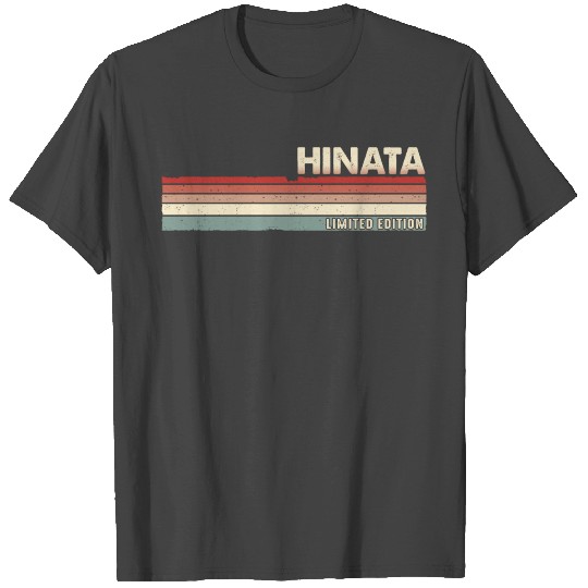 Hinata Funny Retro Vintage Name surname 80s 90s T Shirts