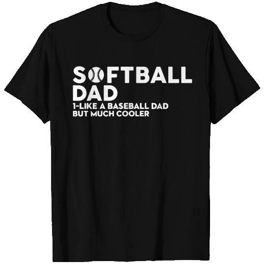 Softball Dad T Shirts