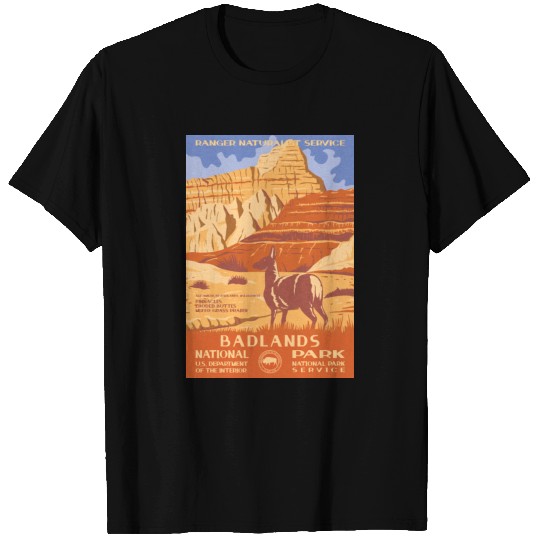Badlands National Park WPA T Shirts