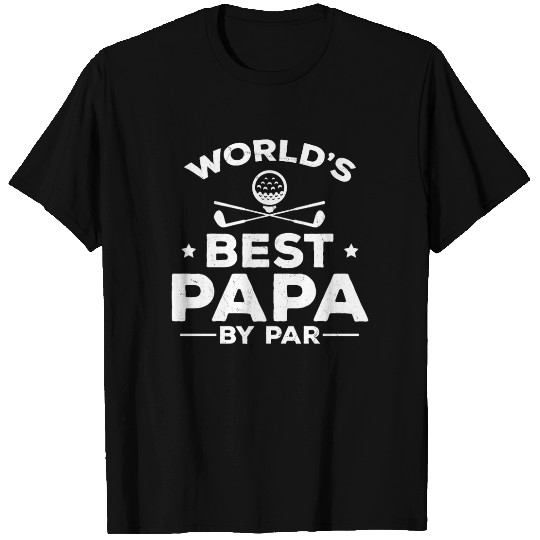 Golf Papa Golf Player Best Dad T Shirts