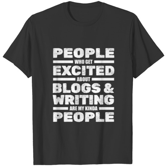 Blog Blogging Blogger Content Creator T-shirt