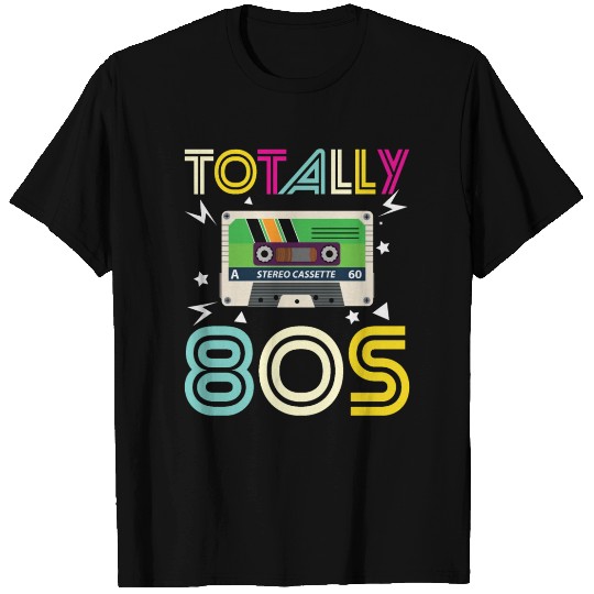 Totally 80s Retro Music Cassette Tape T Shirts