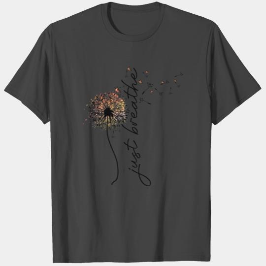 Just breathe sublimation T Shirts