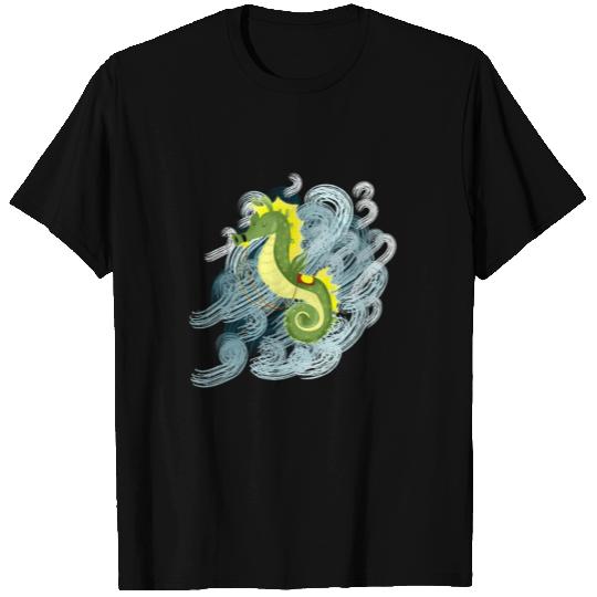 Giant Royal Seahorse T Shirts