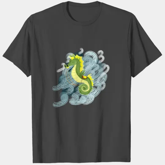 Giant Royal Seahorse T Shirts