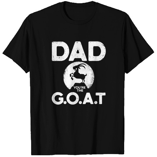 Funny Goat Fathers Day design T Shirts