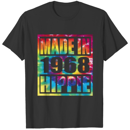 Hippie Birthday 1968 T-shirt