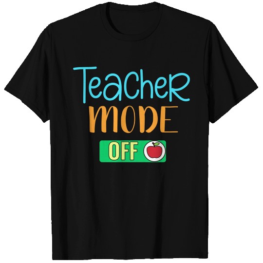 Teacher Mode Off Tie Dye Leopard Last Day T Shirts