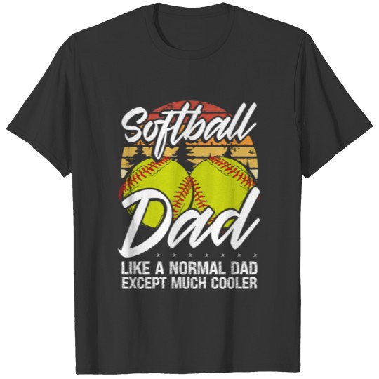 Softball Dad Definition - Funny Softball Player T Shirts