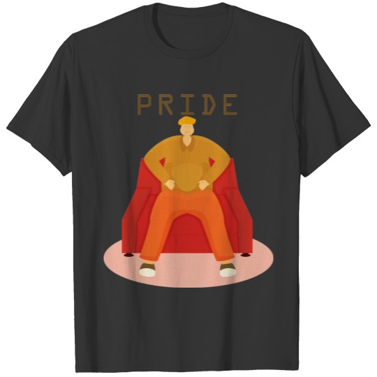 carton man pride T-shirt