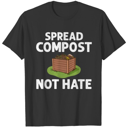Compost Bin Worm Composting Vermicomposting T-shirt