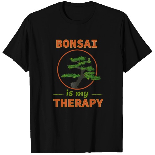 Bonsai Therapy japanese gardening T Shirts