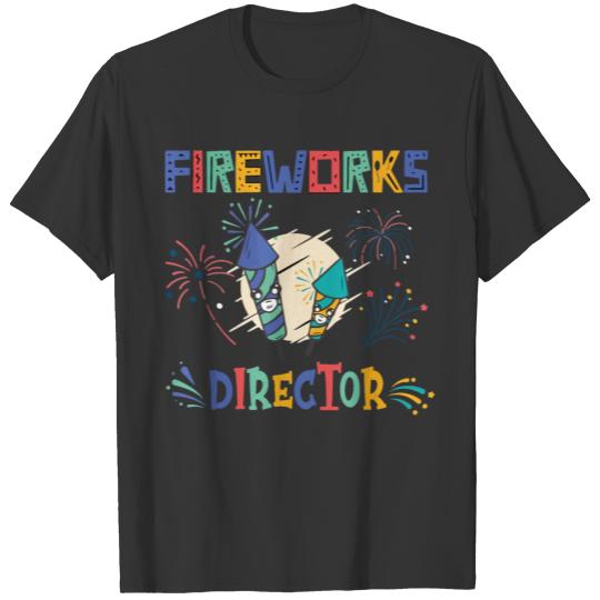 Fireworks Director I Run You Run Funny 4th Of July T-shirt