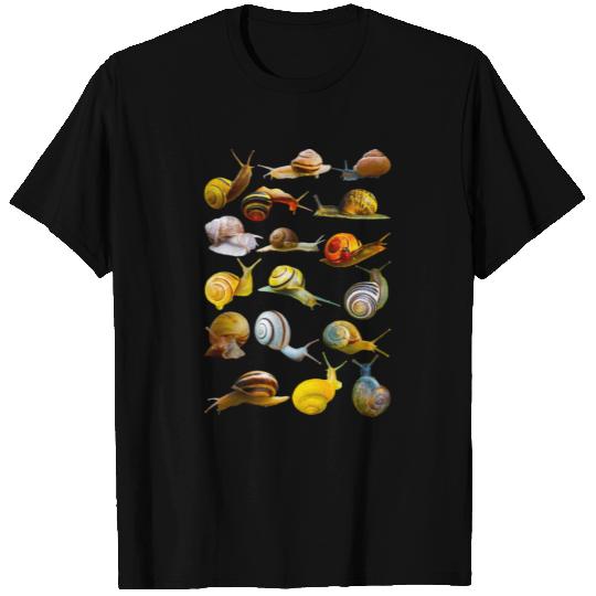 Snail Collection Researcher Biology T Shirts