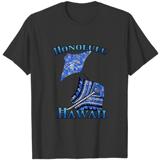 Honolulu Vacation Tribal Stingrays T-shirt
