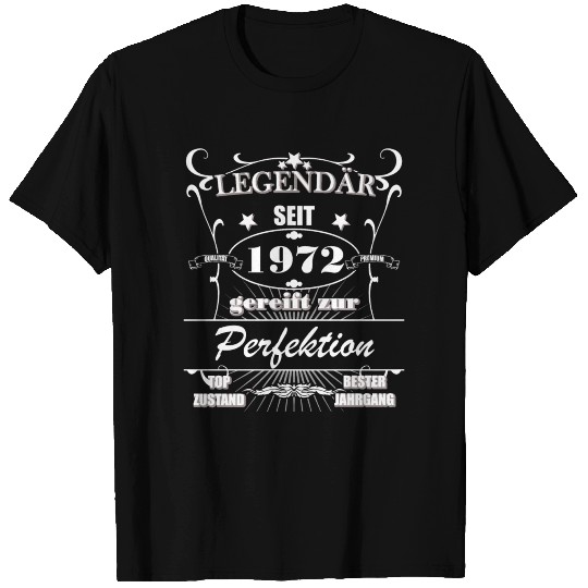 1972 Birthday Man 50 Years Decoration Funny 50s 50 T Shirts