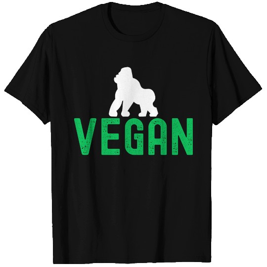 VEGAN Gorilla T Shirts