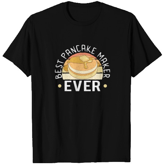 Pancake Maker Pancake Lover Funny Waffle T Shirts