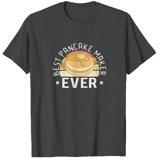 Pancake Maker Pancake Lover Funny Waffle T Shirts
