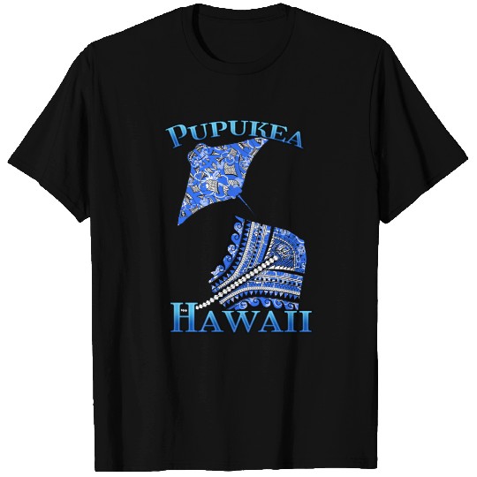 Pupukea Vacation Tribal Stingrays T Shirts