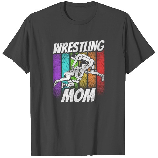 Wrestling Mom Wrestler Wrestle Hobby Martial Arts T Shirts