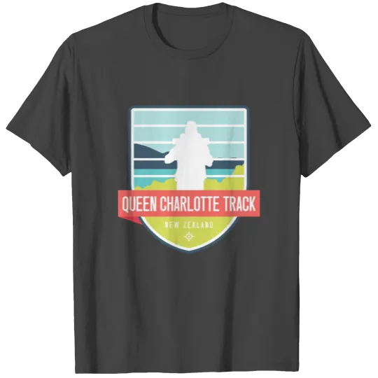 Queen Charlotte Track - New Zealand T Shirts