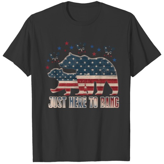 4th Of July Patriotic Bears T Shirts