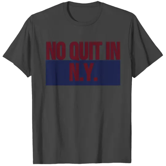 No Quit In New York - Rangers, Hockey T Shirts