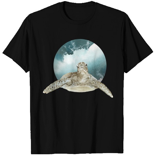 Beautiful Sea Turtle T Shirts