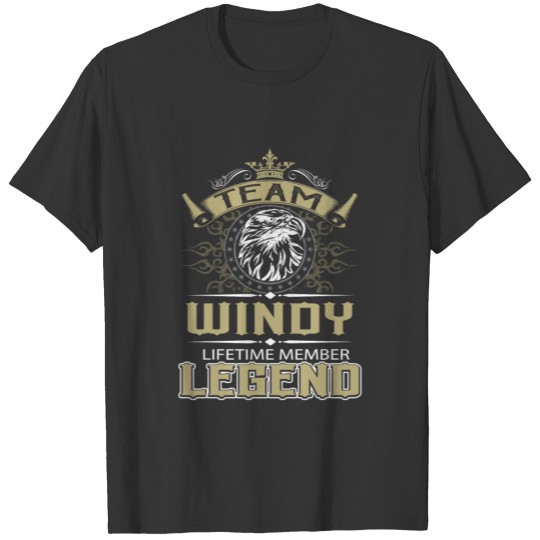 Windy Name T Shirts - Windy Eagle Lifetime Member L