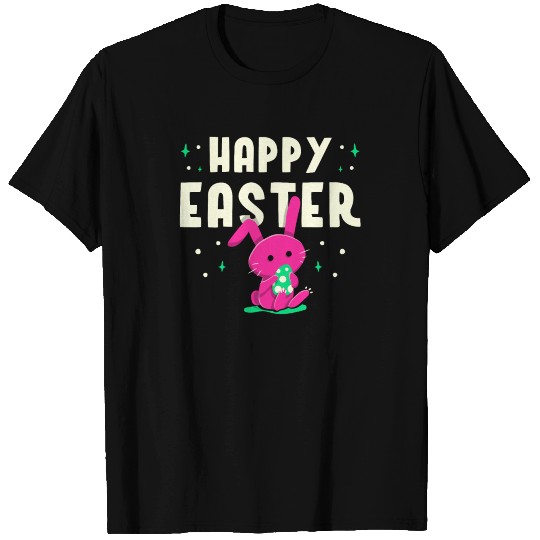 Happy Easter Egg Bunny Sayings T Shirts