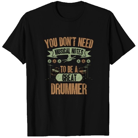 drummer humor gift drums T Shirts