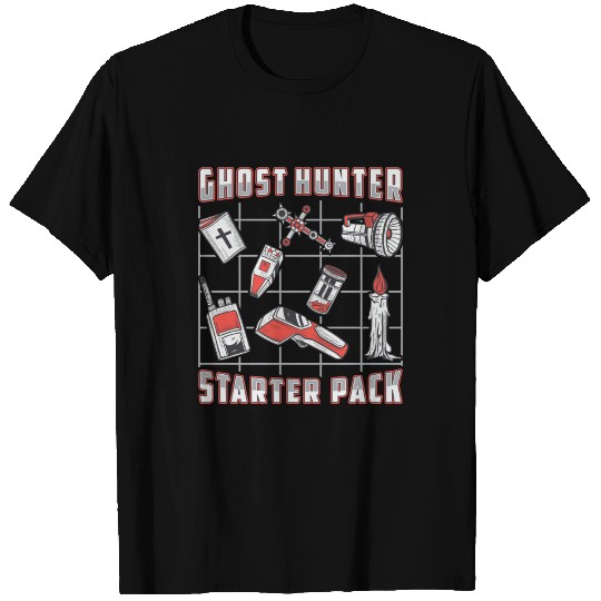 Ghost Hunter Starter Pack Paranormal Ghost Hunting T Shirts