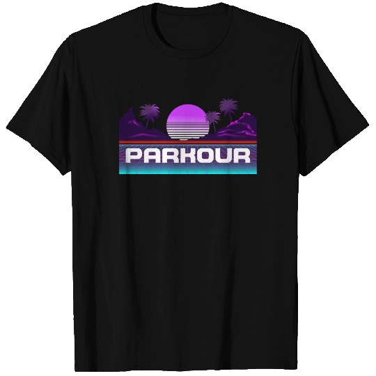 Parkour Free Running Traceur 80S T Shirts