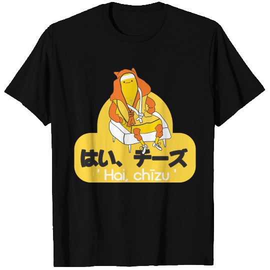 Say cheese in Japanese. T Shirts