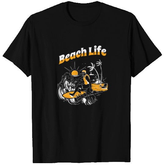 Beach Life Surfer T Shirts