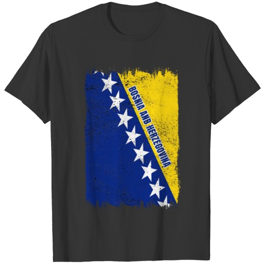 Bosnia and Herzegovina Flag T-shirt