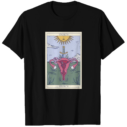 Strength Tarot card fortune telling Strength Tarot T Shirts