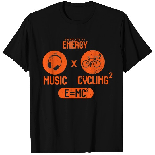 Funny Bicycle Cycling and Music Lover Cyclist Cycl T Shirts