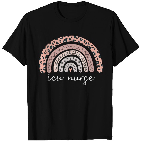 ICU Registered Nurse Intensive Care Unit RN Rainbo T Shirts