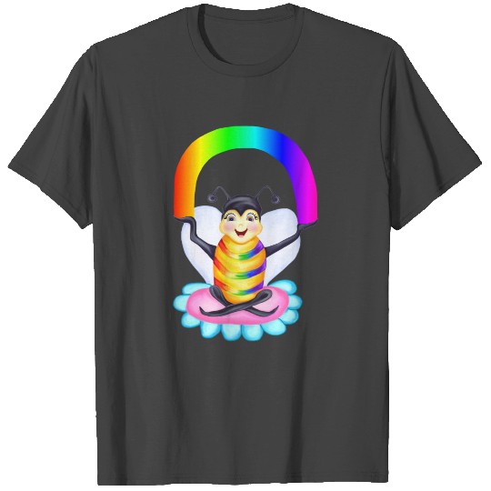 Rainbow Spectrum Bee T Shirts