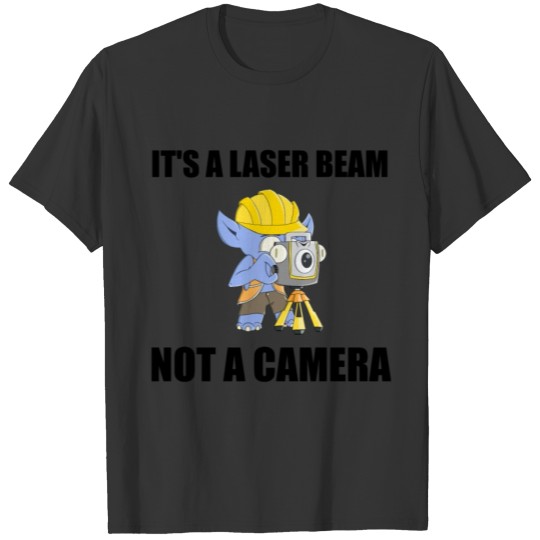 Laser Monster - Land Surveyor Gifts T-shirt