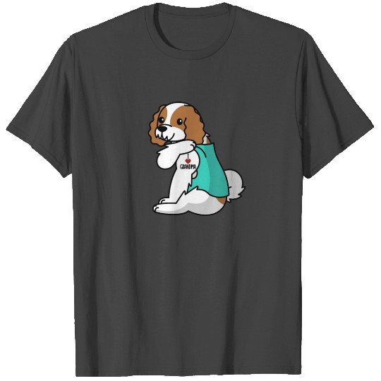 Cavalier King Charles Spaniel I Love Grandma T Shirts
