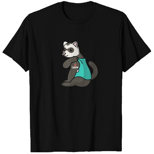Ferret I Love Grandma T Shirts